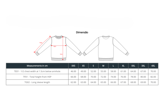 Sweatshirt decote redondo unissexo - Image 7
