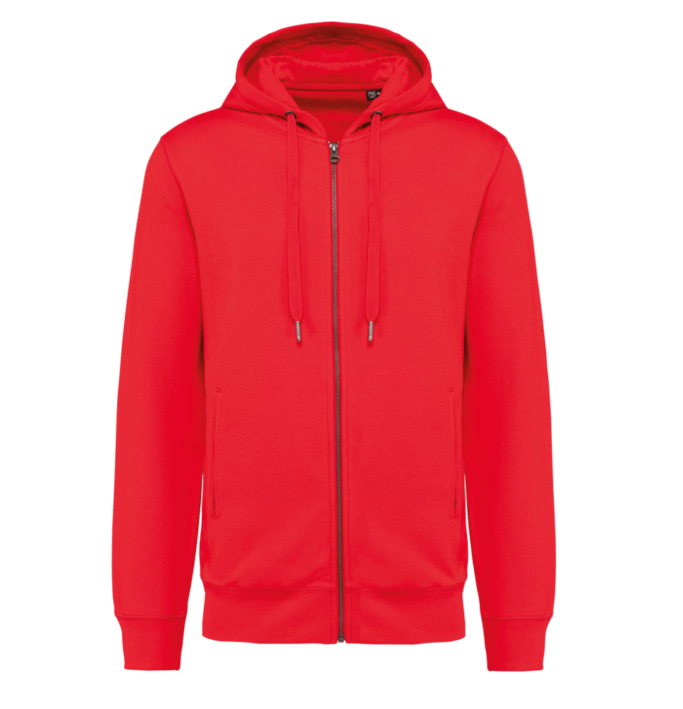 Sweatshirt de homem com fecho e capuz - Image 6