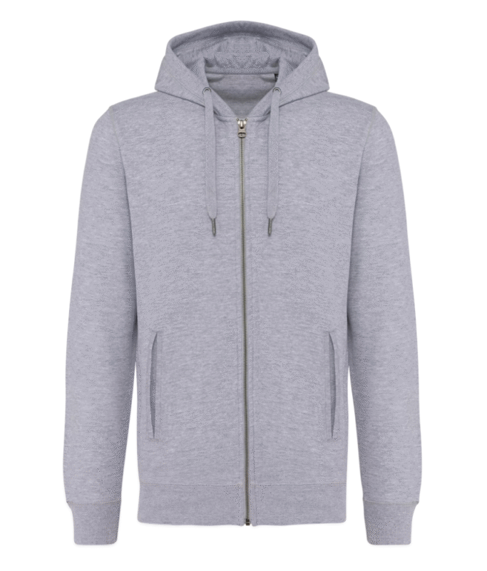 Sweatshirt de homem com fecho e capuz - Image 4