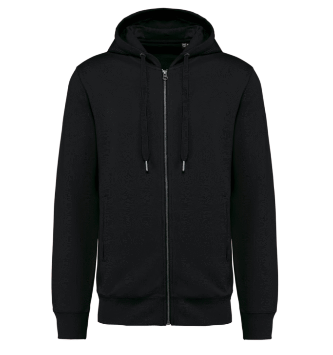 Sweatshirt de homem com fecho e capuz - Image 5
