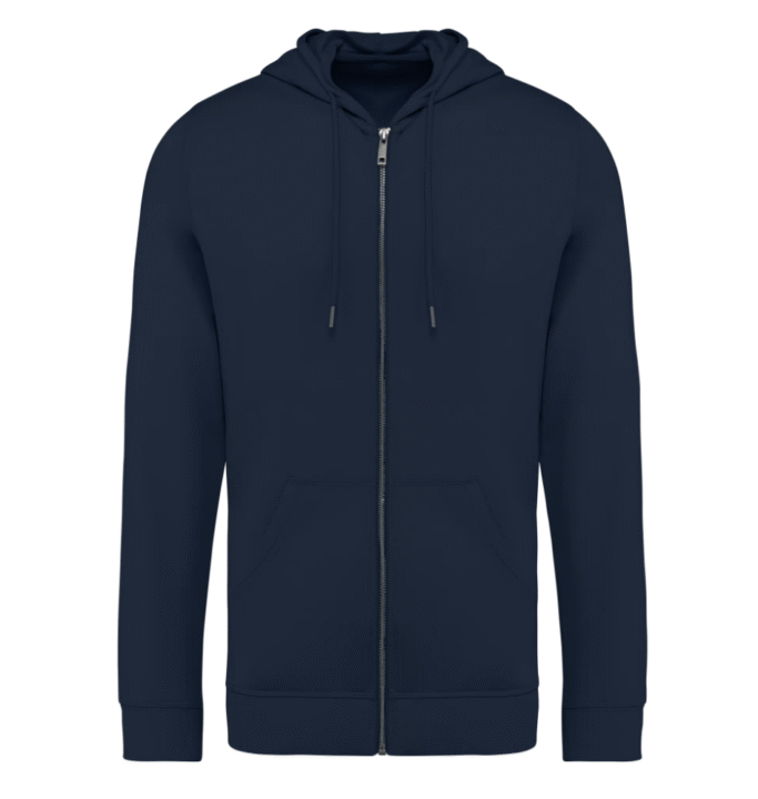 Sweatshirt de homem com fecho e capuz - Image 9
