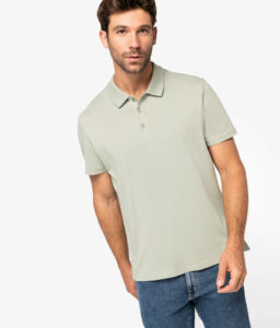 Polo de homem em Jersey