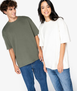 T-shirt oversize French Terry unissexo