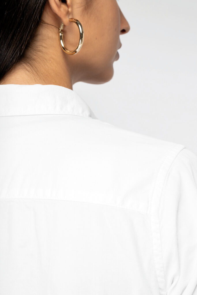 Camisa com aspecto lavado de senhora - Image 4