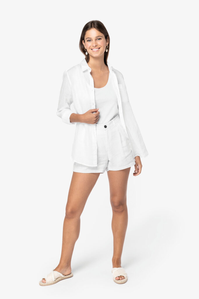 Camisa em linho de senhora - Image 2
