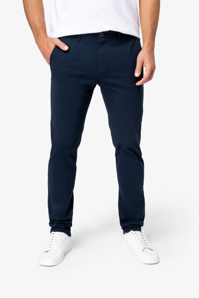 Calças chino de homem