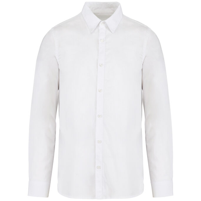 Camisa com aspecto lavado de homem - Image 12