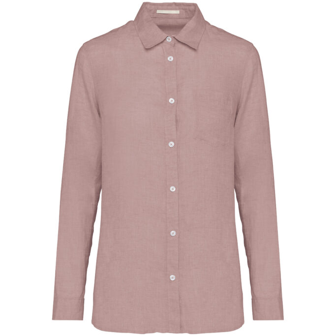 Camisa em linho de senhora - Image 11