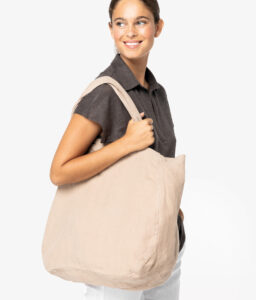 Saco de compras em linho