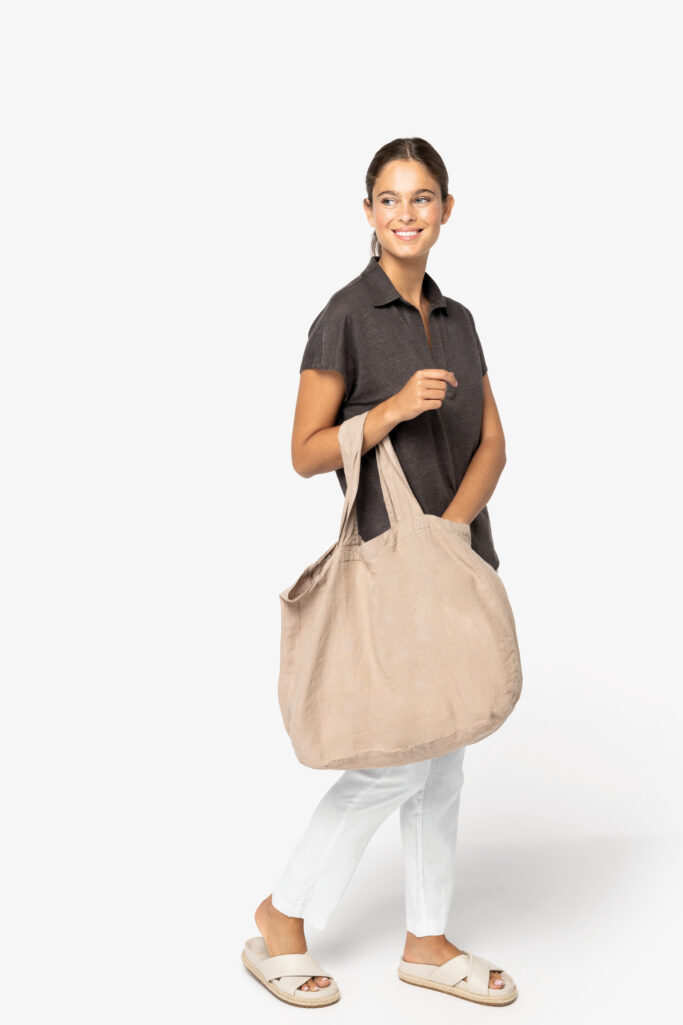 Saco de compras em linho - Image 2