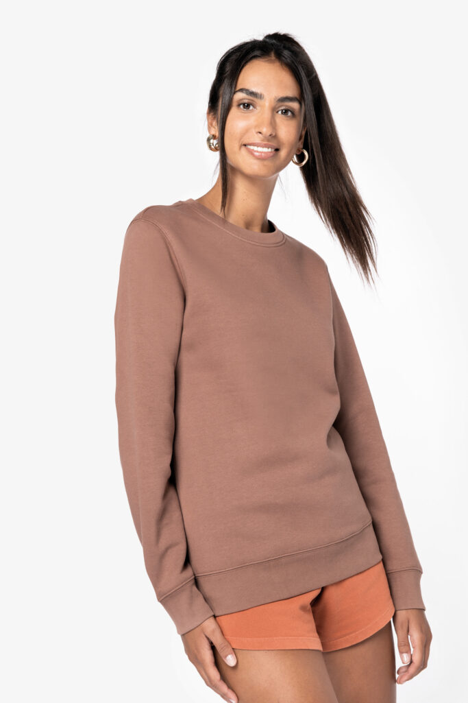Sweatshirt decote redondo unissexo - Image 6