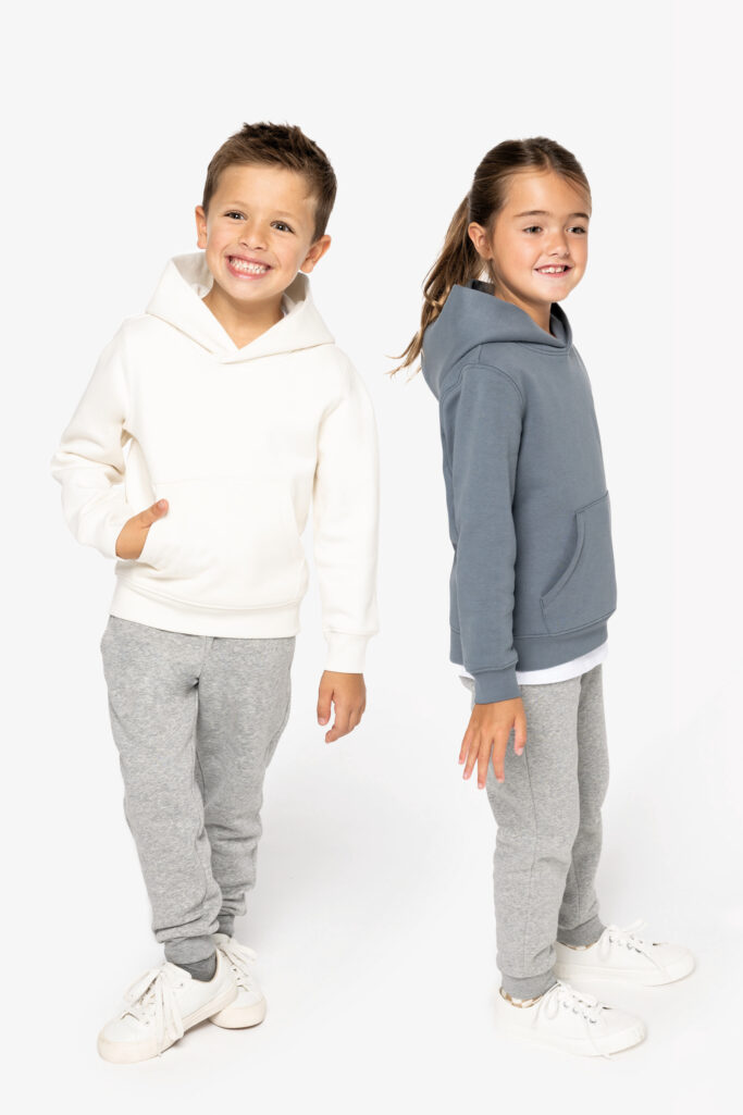 Sweatshirt com capuz de criança