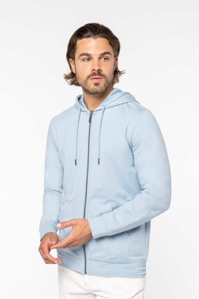 Sweatshirt de homem com fecho e capuz - Image 2