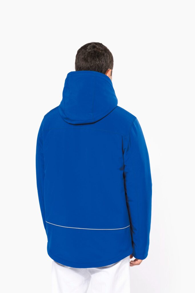 Parka softshell acolchoada com capuz - Image 2
