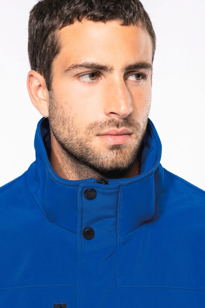 Parka softshell acolchoada com capuz - Image 8