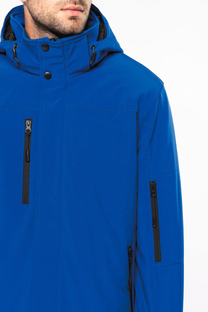 Parka softshell acolchoada com capuz - Image 10
