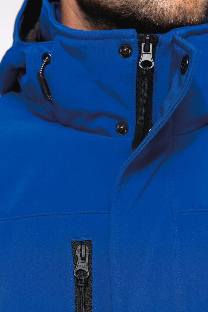 Parka softshell acolchoada com capuz - Image 9