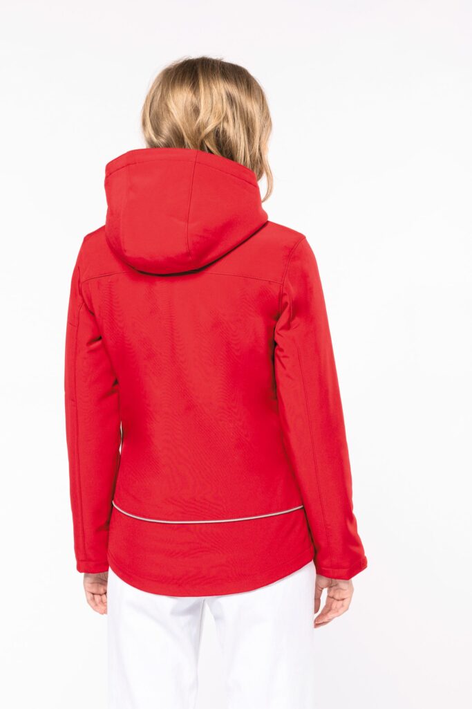 Parka softshell acolchoada de senhora com capuz - Image 4
