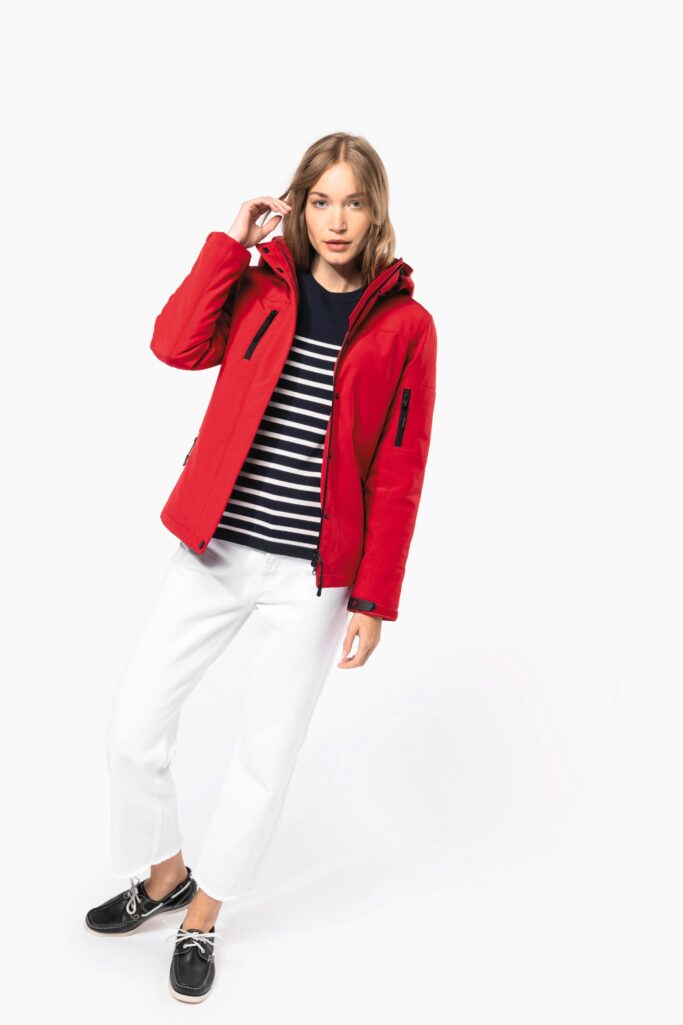 Parka softshell acolchoada de senhora com capuz - Image 2