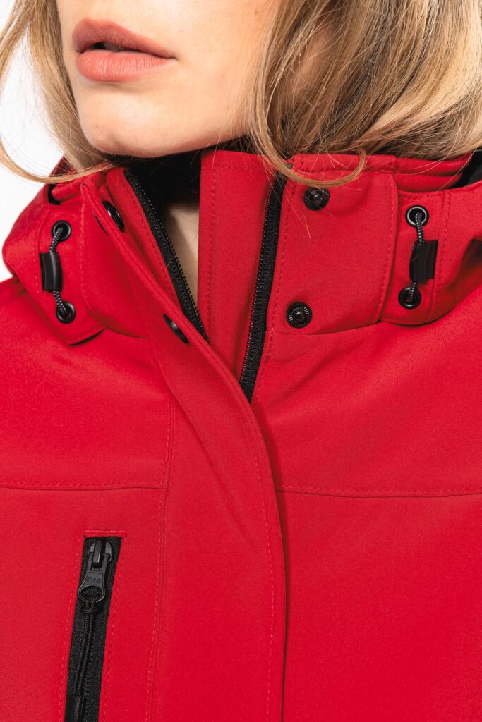 Parka softshell acolchoada de senhora com capuz - Image 5