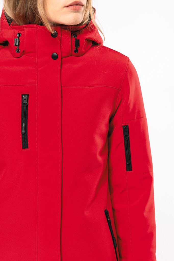 Parka softshell acolchoada de senhora com capuz - Image 6