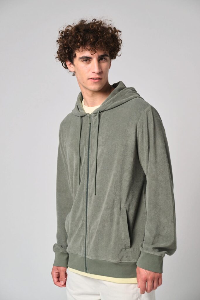 Sweatshirt em malha turca de homem - Image 5
