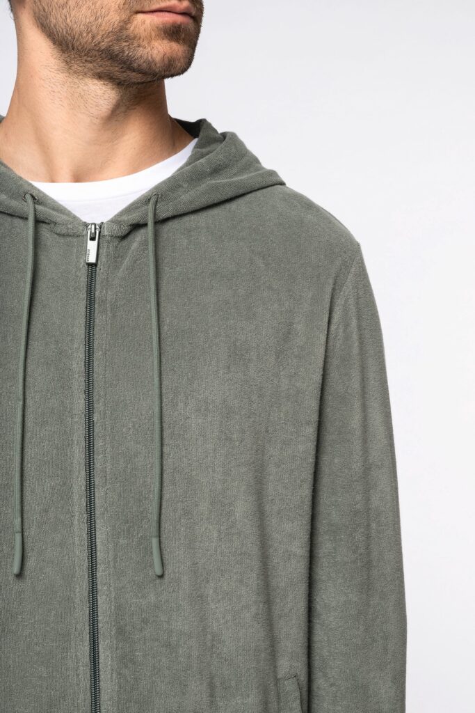 Sweatshirt em malha turca de homem - Image 4