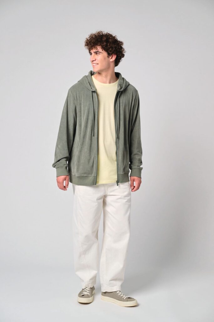 Sweatshirt em malha turca de homem - Image 6