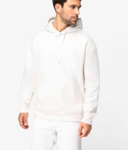 Sweatshirt com capuz e bolso canguru unissexo