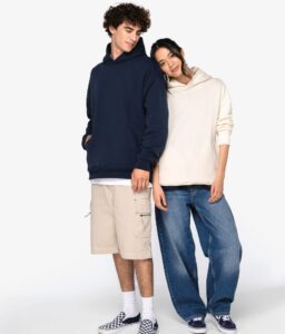 Sweatshirt Oversize com capuz unissexo