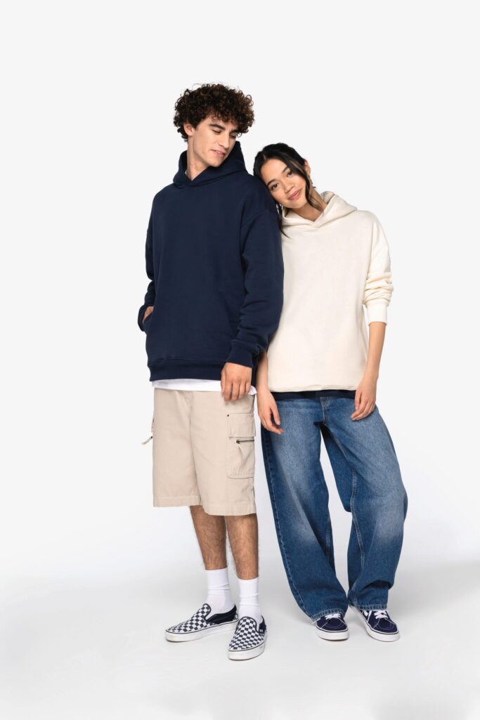 Sweatshirt Oversize com capuz unissexo