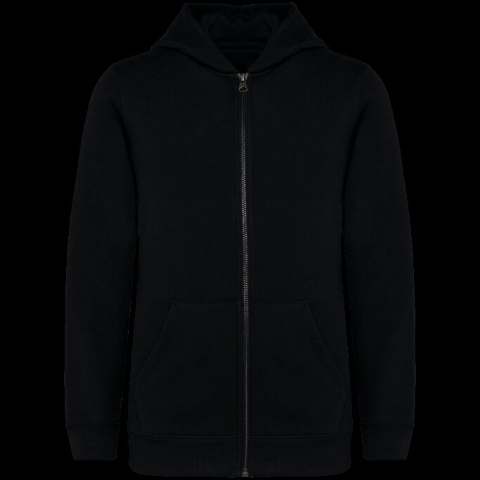Sweatshirt de criança com fecho e capuz - Image 7