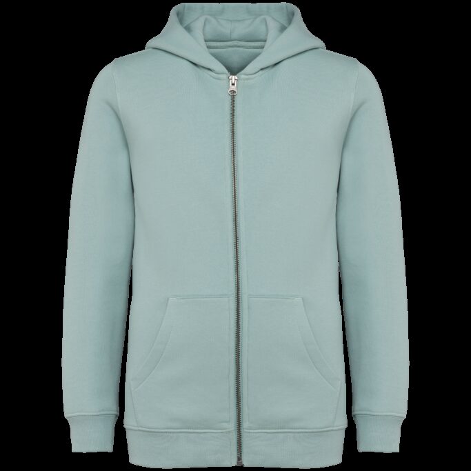 Sweatshirt de criança com fecho e capuz - Image 4
