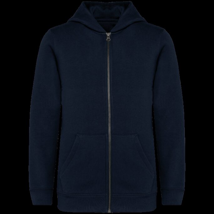 Sweatshirt de criança com fecho e capuz - Image 6