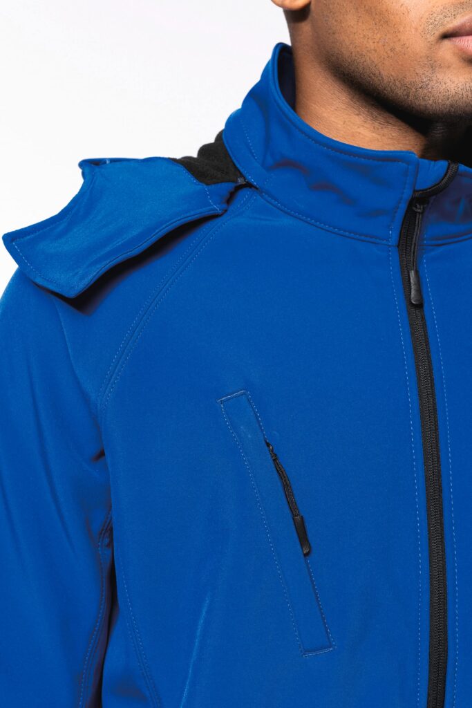 Blusão softshell de homem com capuz amovível - Image 6