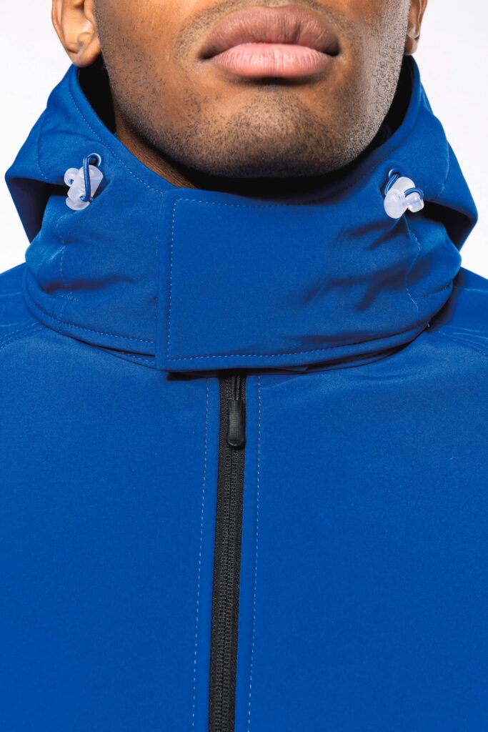 Blusão softshell de homem com capuz amovível - Image 5