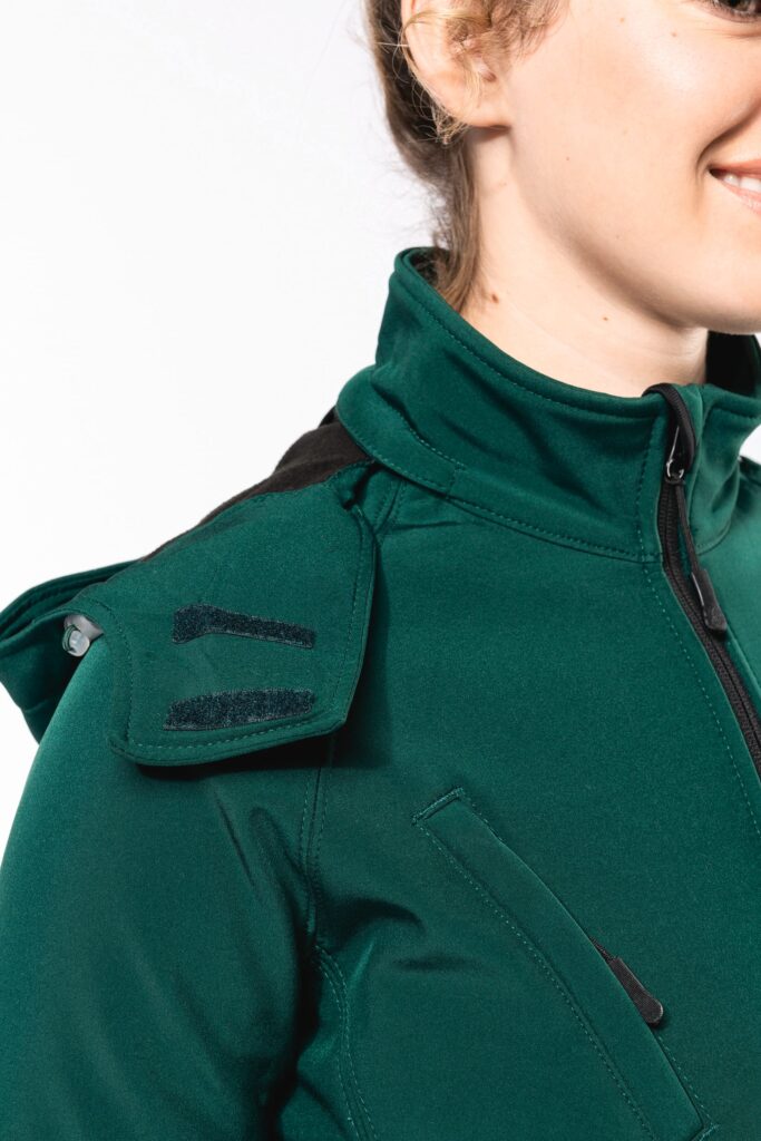 Blusão softshell de senhora com capuz amovível - Image 7