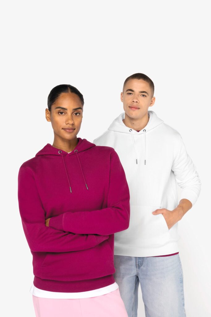 Sweatshirt com capuz unissexo