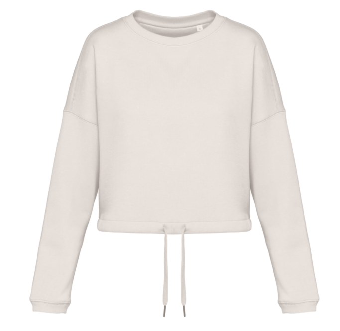 Sweatshirt oversize crop feminino - Image 7
