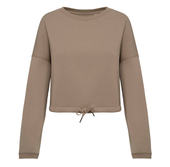 Sweatshirt oversize crop feminino - Image 5