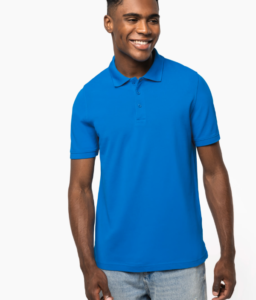 Polo malha piqué de homem