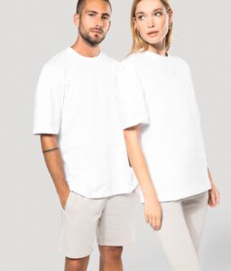 T-shirt oversize unissexo