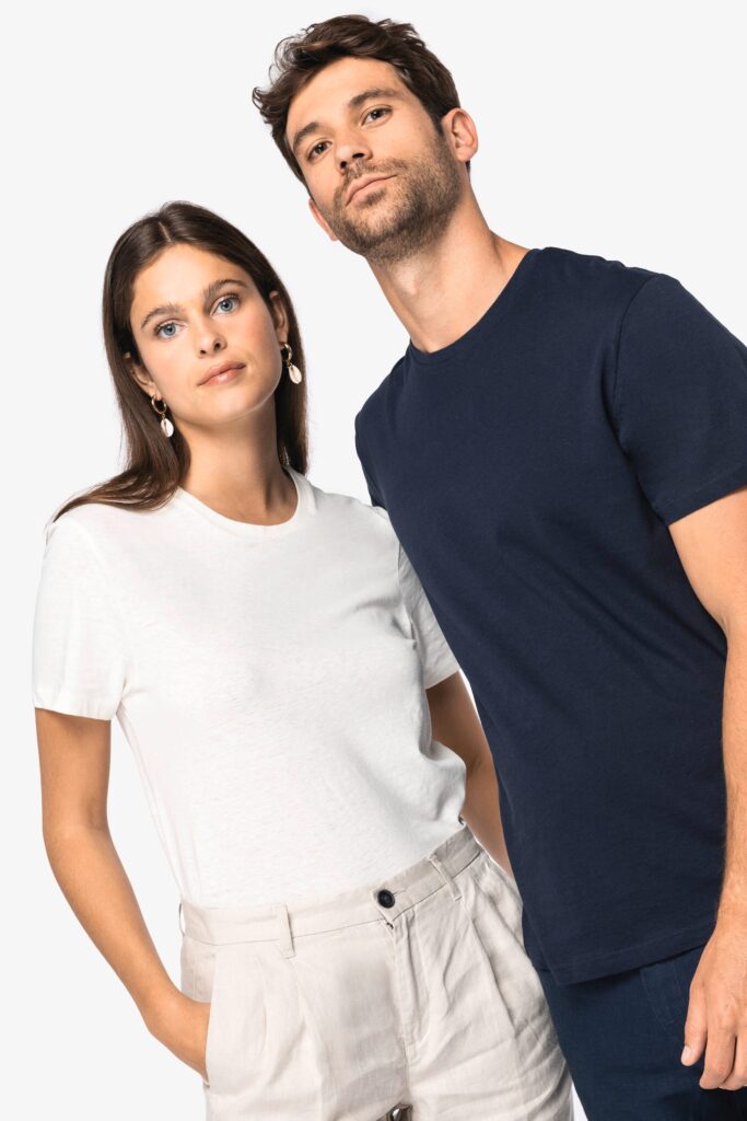 T-shirt linho unissexo