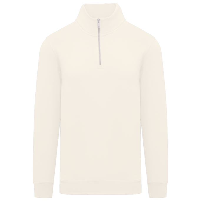 Sweatshirt gola subida fecho de homem - Image 10