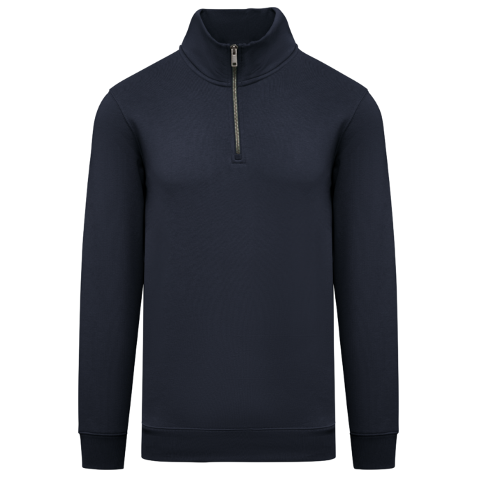 Sweatshirt gola subida fecho de homem - Image 8