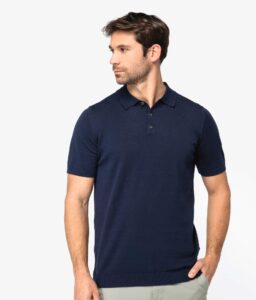 Polo em malha de homem