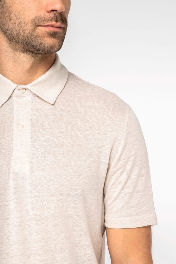 Polo em linho de homem - Image 4