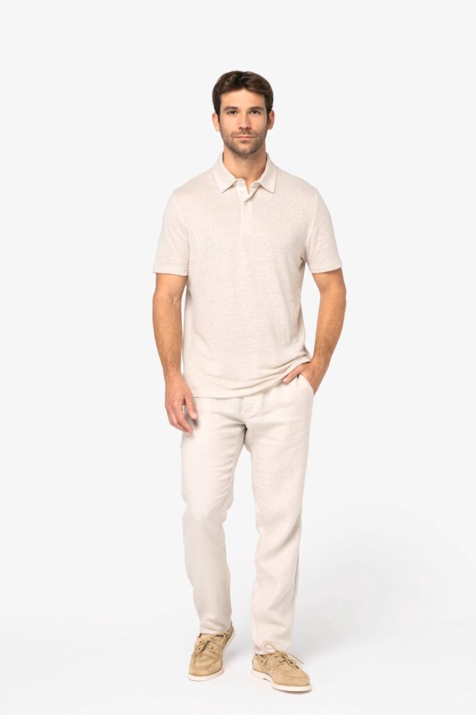 Polo em linho de homem - Image 2