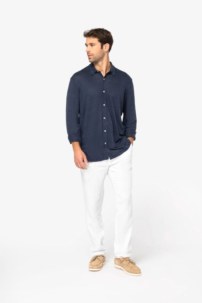 Camisa Premium linho de homem - Image 2