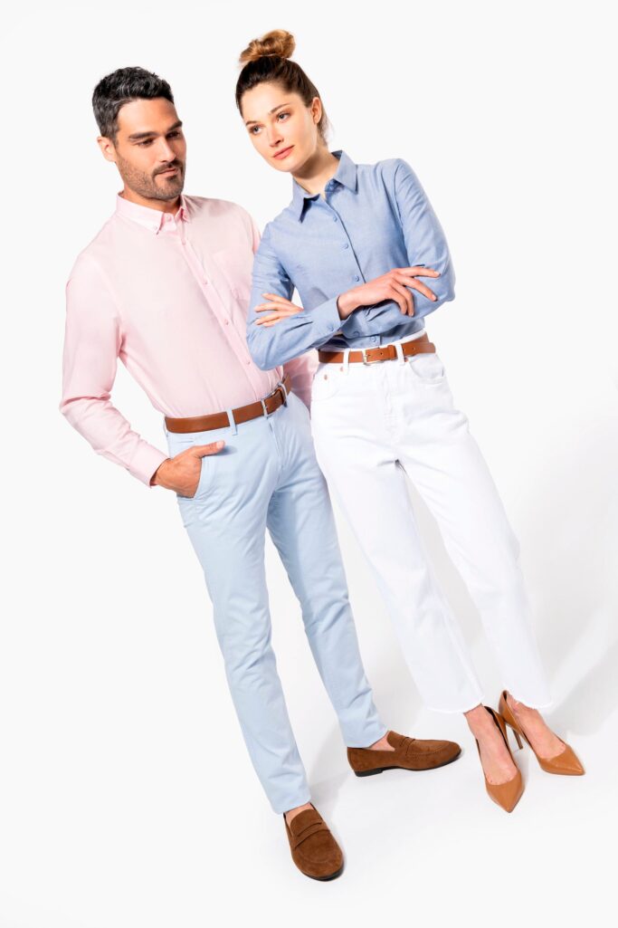 Camisa de senhora em Oxford - Image 7
